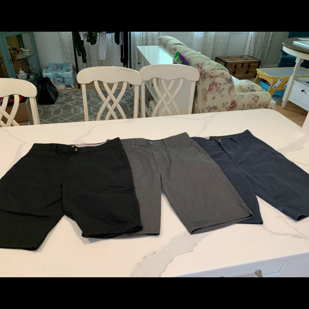 Men’s Volcom Shorts - 3 pairs